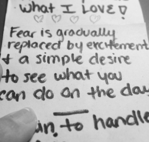 A quote from Lauren Fleshman - my mantra for MCM.